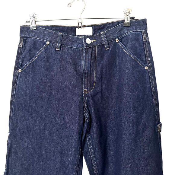 ZGY DENIM Relaxed Wide‎ Leg Denim Dark Wash Size 26 - Picture 4 of 4